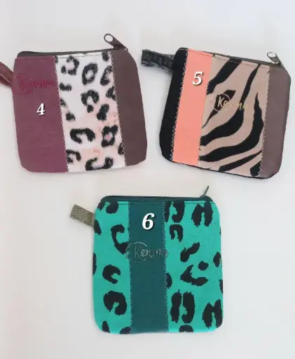 Monederos Animal Print